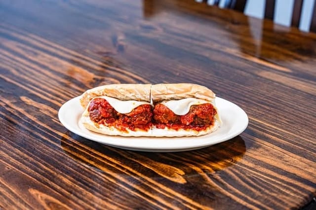 Mamma's Meatball Sub Tray.