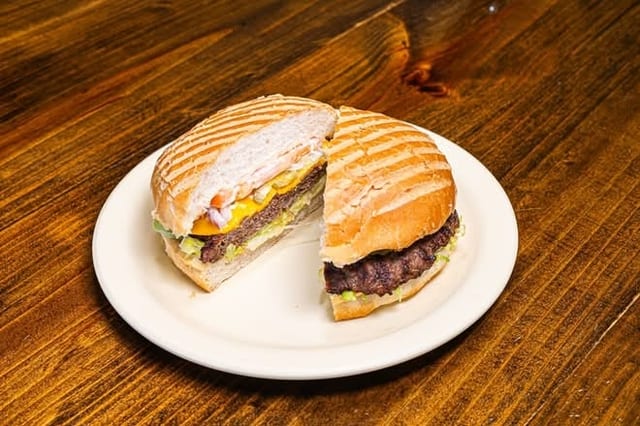 Classic Cheese Burger Tray.
